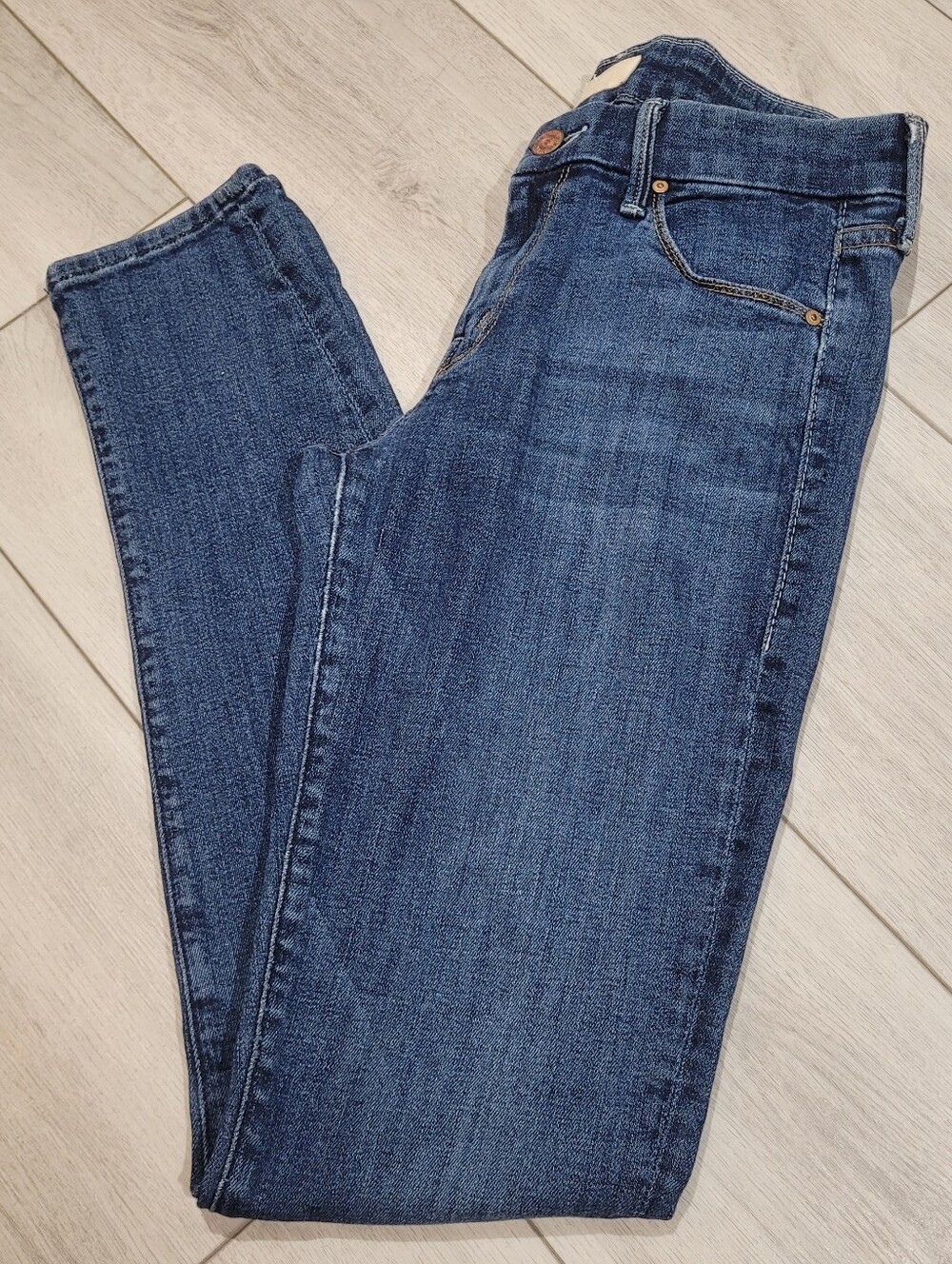 Mother Women's The Looker Skinny Denim Jeans Flowers From the Storm Wash 27